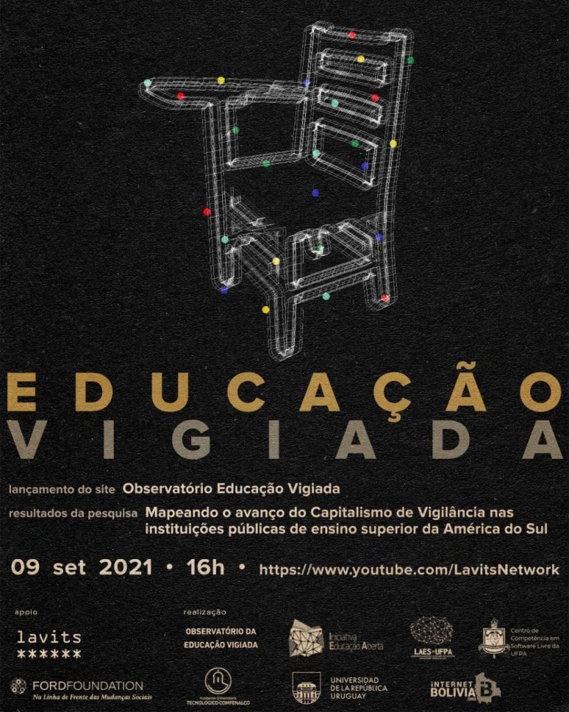 Divulgação - Cartaz - Observatório Educação Vigiada